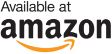 Amazon logo in black with transparent background